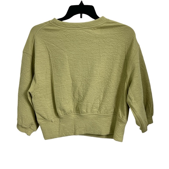 Lululemon Textured Crewneck Pullover size 10 dew green - Picture 5 of 8